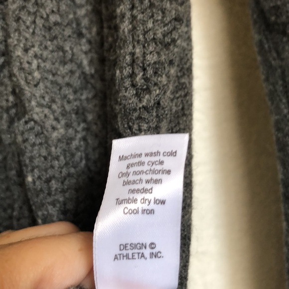 Athleta Gray Montara Sweater, size small - Picture 6 of 6